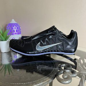 Nike Zoom LJ 4 Long Jump 415339-004 Black / Indigo Fog Mens Size 11.5 Shoes New!